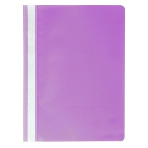Carpeta de presentación con fástener Exacompta Cubierta Polipropileno12/100º capacidad 30 hojas morado