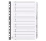 Intercalaires imprimés à touches plastifiées - 31 touches 1 à 31 - A4 - Blanc