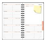 Agenda de poche Lady 16S spiralé Dodo & Cath 9 x 16 cm Semainier janvier à décembre 2026 - Visuel