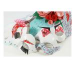 Masque charme 5x16x9,5cm - Kraft