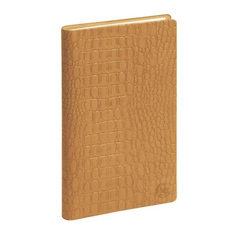 Agenda de poche Espace 17S Spiralé Baby Croco 9 x 17,5 cm Semainier Janvier à Décembre 2026