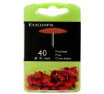 Boîte de 40 punaises - Hauteur de pointe 7mm - 10mm de diamètre