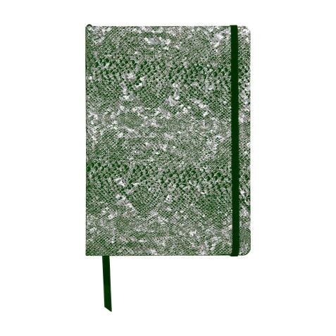 CÉLESTE Carnet A5 RR, Ligné 144 pages Lazer Vert Argent