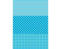 549 - Pochette 20 feuilles Décopatch - Bleu