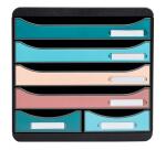 Cassettiera Big Box Maxi 6 cassetti Skandi - Colori assortiti