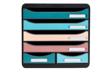 Cassettiera Big Box Maxi 6 cassetti Skandi - Colori assortiti