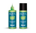 Darwi Flacon de 80 ml de Peinture Acrylique Universelle Brillante - Vert prairie