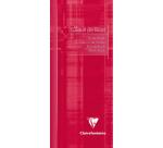 Carnet de bord enseignant piqué 8,5x20cm 32 pages Couleur aléatoire - Assortis