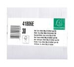 Bobine sans mandrin pour machines à calculer 57x25 mm - 1 pli offset extra-blanc 60g/m2. - Blanc