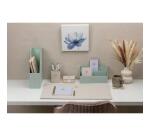 Inspire, Bloc cube, Toile du Marais, 11x11x4cm contenant 300 feuillets unis 9,8x9,8 cm