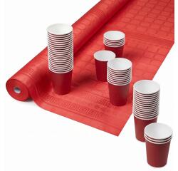 Nappe en rouleau papier damassé -1,18 x 25m
