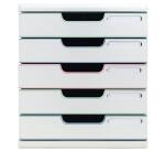ModuloA4+5 drawers Autentik - Assorted colours