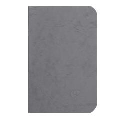 Clairefontaine Nomaddict Notebook - A6 - Lined - 48 Sheets -90gsm - Staplebound - Grey