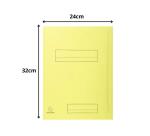 Paquet de 50 chemises imprimées 2 rabats SUPER 210 - 24x32cm