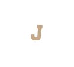 Lettre J kraft 20cm - Kraft
