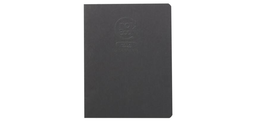 Crok'Book carnet piqué 20F 17x22cm 160g F - Noir