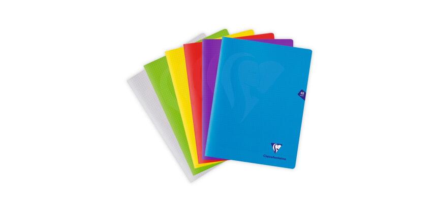 Cahier piqûre Mimesys, 240 x 320 mm,quadrillé