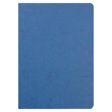 Cahier piqué Age Bag A4 96 pages ligné + marge - Bleu