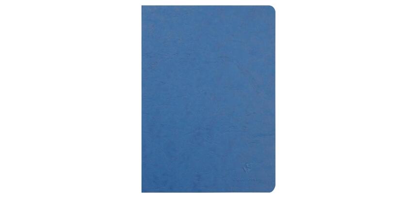 Cahier piqué Age Bag A4 96 pages ligné + marge - Bleu