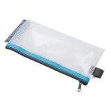 Funda bolsa EVA transparentes cierre con cremallera 8x18 cm 3/10e - Colores surtidos