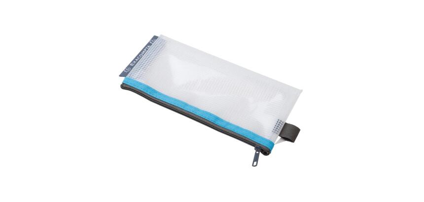 Funda bolsa EVA transparentes cierre con cremallera 8x18 cm 3/10e - Colores surtidos