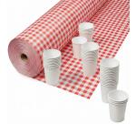 Nappe en rouleau papier damassé - 50x1,18m