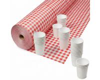 Nappe en rouleau papier damassé - 50x1,18m