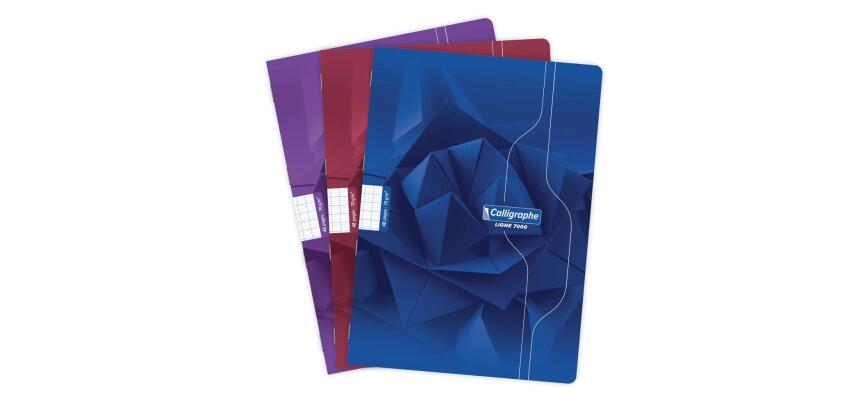 Cahier piqué 7000 A4 48 pages grands carreaux 70 g - Assortis