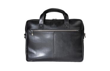 Maletín para portátil 15,6"  Exactive® piel Negra