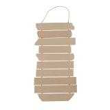 Panneau directionnel décoratif - Kraft