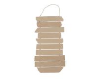 Panneau directionnel décoratif - Kraft