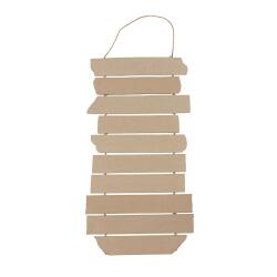Panneau directionnel décoratif - Kraft