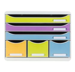 Store Box 6 drawers Pop'Nco - Assorted colours