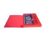 Box File Iderama Elas A4 S40mm PP