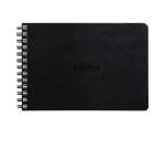 Rhodia Touch Mixed Media Book, papier Paint'On extra-blanc 250g - A5 paysage, 64 pages - Noir