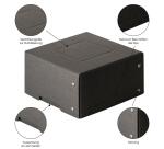 PureBox Black 150x150 85mm - Noir