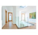 Panneau PVC adhésif antidérapant interdit de marcher / circuler 20 cm - Rouge