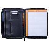 Rhodia Zippered Portfolio - 25.5 x 34 cm - Black