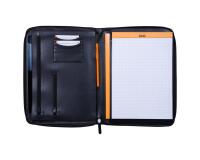 Rhodiarama grand conférencier pour bloc ou carnet format A4 - Noir