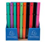 Classeur à élastiques 4 anneaux 15mm Iderama - A4 - Couleurs assorties