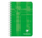 Carnet reliure intégrale 11x17 cm 100 pages grands carreaux - Assortis