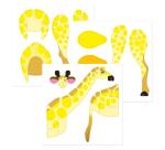 Crea 3D, Girafe - Bleu