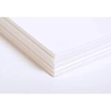 Carton Mousse 4 feuilles 50x65cm 10mm - Blanc