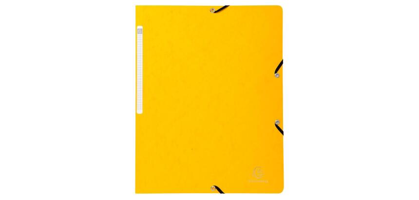 Chemise à élastique sans rabat carte lustrée 400gm2 - A4