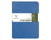 Set de 2 carnets piqués Age Bag A5 96 pages uni - Bleu