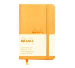 Rhodia Rhodiarama Notebook - 9 x 14 cm - Plain - Hard Cover - Orange|