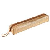 KLEO-PATHRA CUIR Trousse SLIM 4x19,5x2,5 cm Or