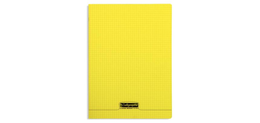 8000 POLYPRO, Schrift geniet 24x32 48 blad 90g Q5x5. - Geel|