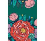 Frida Kahlo, Set de correspondance 12x16,5 cm contenant 8 cartes simples 11x15,5 cm assorties et 8 enveloppes Pollen C6 blanc naturel