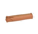 CUIR Trousse SLIM 4x2,5x19,5cm - Naturel